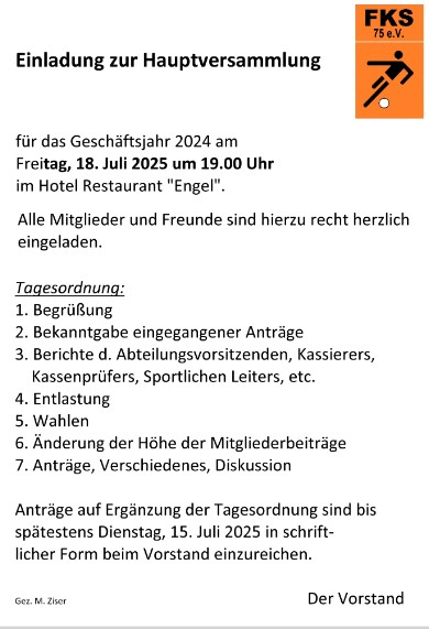 Einladung 2025