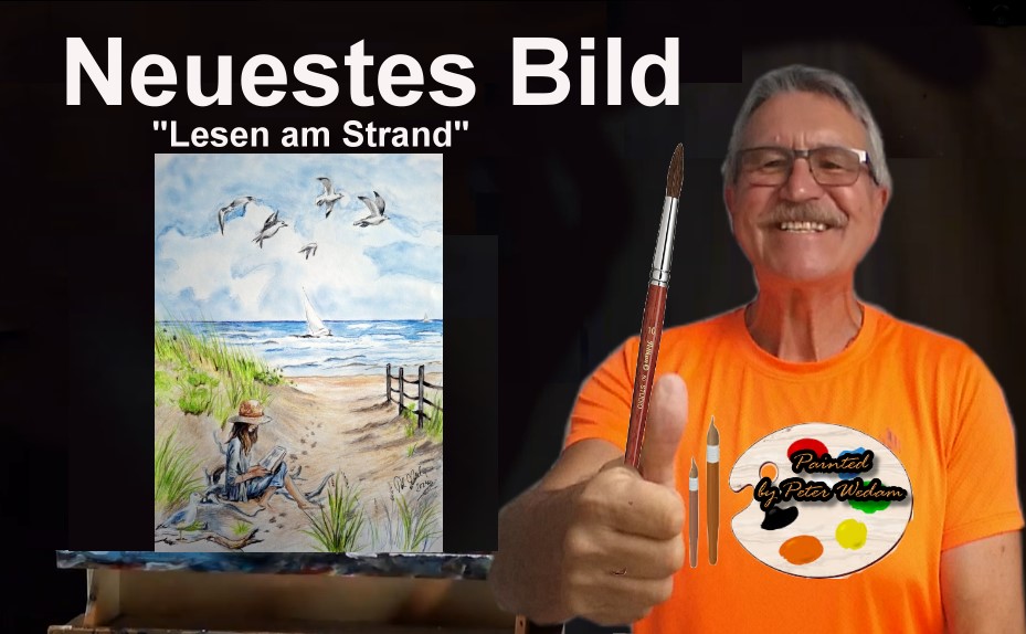 Neuests Prsentation-Lesen am Strand